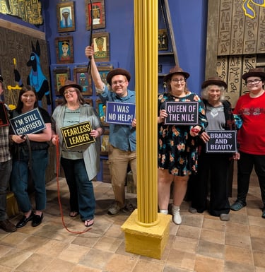 locked in escape rooms middleburg teamwork