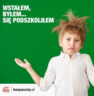 chlopiec z ubezpieczenie szkolne