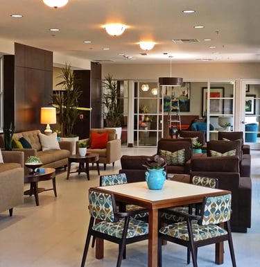 Lobby and meetung room area completly remodeled and fully furnished.