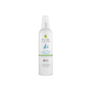 pet bath spray, in-between baths pet spray, pet freshener spray