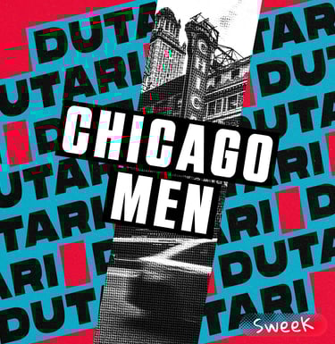 a poster of cover dutari chicago men