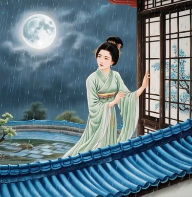 An Tư Công Chúa Dưới Ánh Trăng Thăng Long