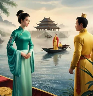 Nguyệt Ảnh Gặp Vua Trần Anh Tông