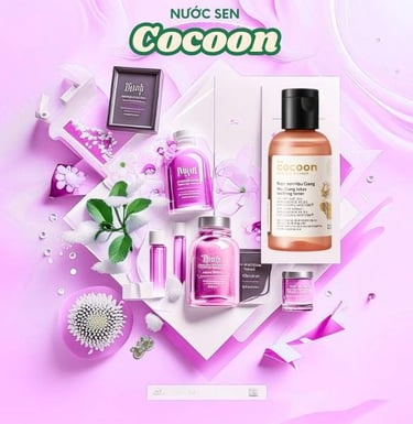 Nước sen hậu giang 170ml cocoon 