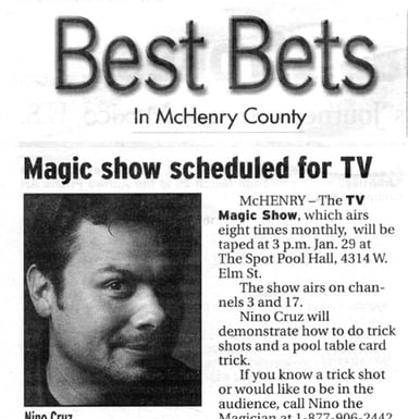 McHenry Comedy Hypnotist Nino