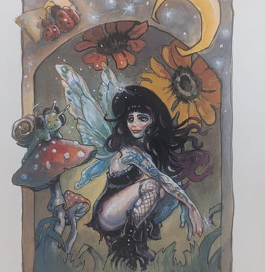 Fairy 1728 artwork by Ronny Vardy