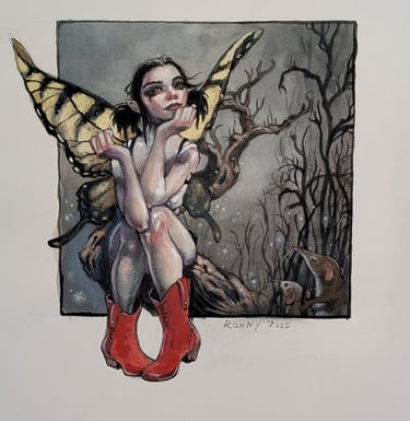 Fairy 1725 artwork by Ronny Vardy