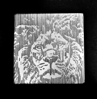 Laila Al-kharabsheh-Vertical lines