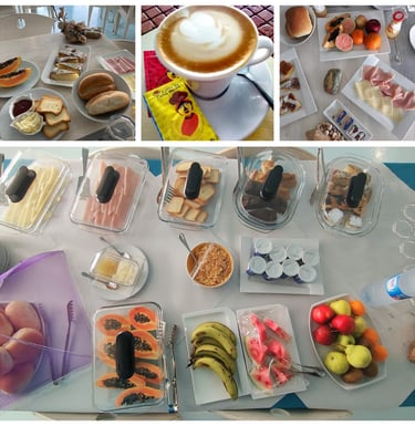 breakfast hotel Maio island bar