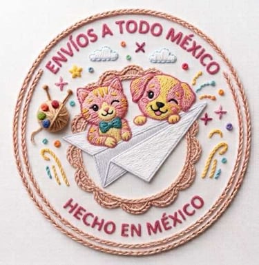 envíos a todo México, ropa de perro y gato, hecho artesanalmente