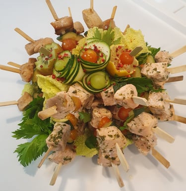 Cocktail déjeunatoire ou dinatoire salés