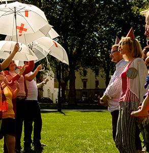 Yalla Walk Bristol Many Minds Assistant Producer Mehdi Razi Cardiff Theatre Outdoor Queen Square