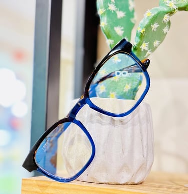 Lunettes bi-ton à Seignosse – Calliopée Optic