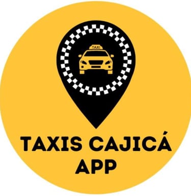 a taxica taxicadora taxicadora in a yellow circle