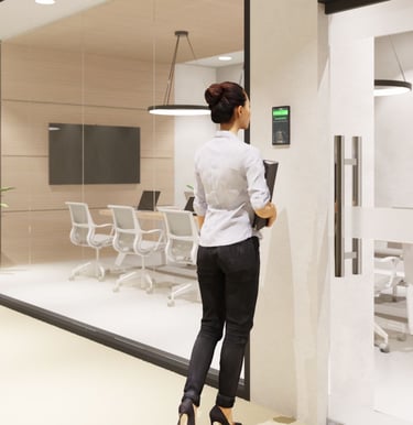 Keyspace Room Booking & In Room Time Control