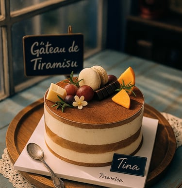 bánh kem bán sẵn tại tiệm bánh Nha Trang Tina