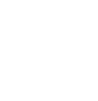 Cuadrado blanco con bordes suavizados en el centro icono de mail en color blanco