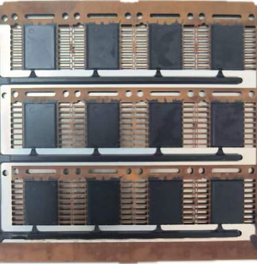 Chips Sample Picture to be Inspected by Lynx UT C-Scan System for Flaws