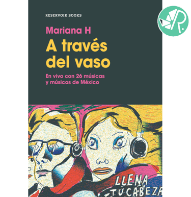 Portada y calificación del libro A Través del Vaso.