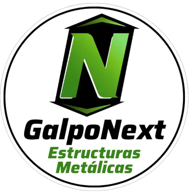 GalpoNext Estructuras Metálicas - Logo Circular