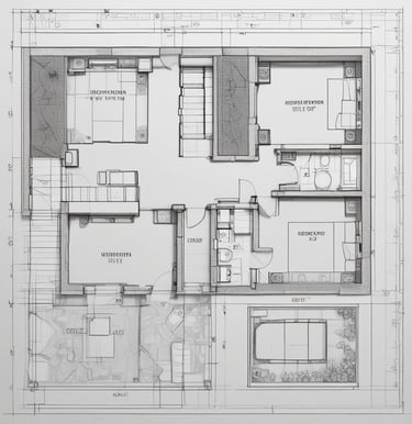 A clean, modern floor map highlighting key areas
