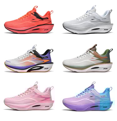 Tênis De Corrida Ultraleve Com Placa De Carbono