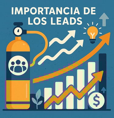 Flujo constante de leads como combustible para crecimiento empresarial sostenible