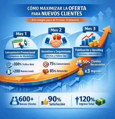 Cómo maximizar beneficios de oferta asesoría fiscal para nuevo cliente primer trimestre