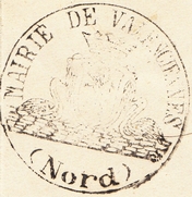 Stamp of the Chamber of commerce of Valenciennes