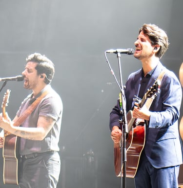 music festival in portugal. os quatro e meia