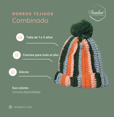 tejido de colores - anudancr 