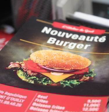 brochure de l'atelier du goût 