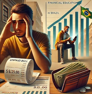 imagem dois exemplos de jovens, um que economiza e outro que vive na ilusão .