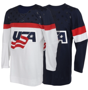 Custom Ice Hockey Jersey – 100% Polyester Quick-Dry Team Jersey