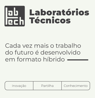 a white and black sign with the words labtech on it