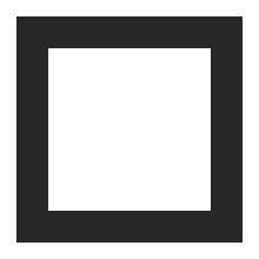 Kvadrat, simbol za element ZEMLJA.