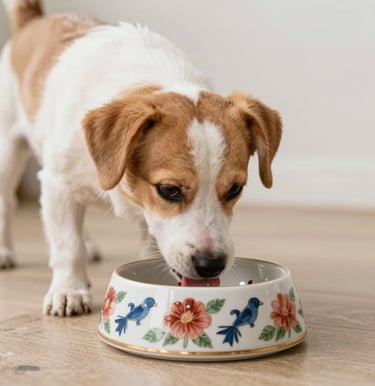 A cozy cat lounging on a soft cushion surrounded by colorful toys