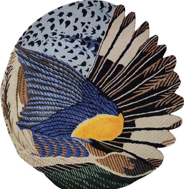 hand tufted