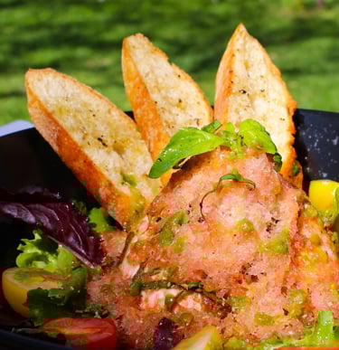 tomate burrata revisitée