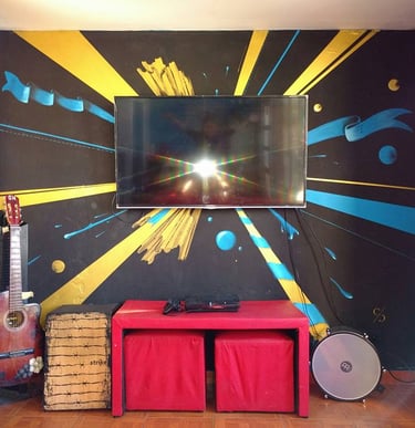 Fresque Buenos Aires Hostel