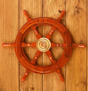 ship wheel steering