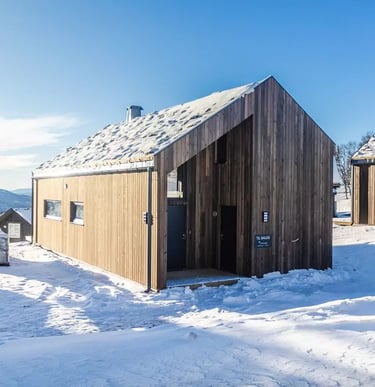 Wooden cabins