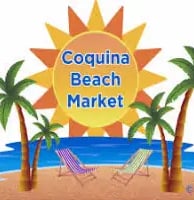 Coquina Beach outdoor market