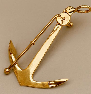 nautical ship anchor