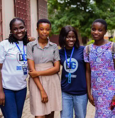 Digi Girlies Guild equips students of Weweso M/A JHS with Digital Skills