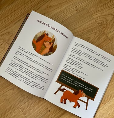 Libro ¿Qué le pasa a Tobi? Nota para los padres