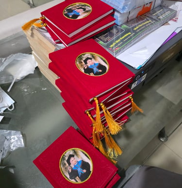 Melayani percetakan buku yasin makassar dundung print