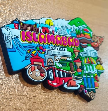 Vibrant UV printing on personalized magnet