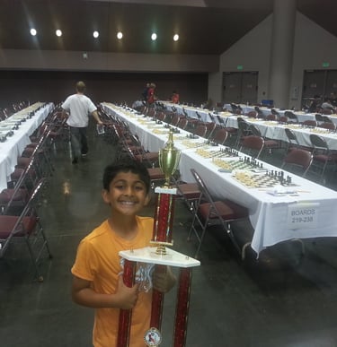 MY FIRST CHESS WIN AT AGE 6