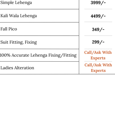 Ladies Tailor with Price